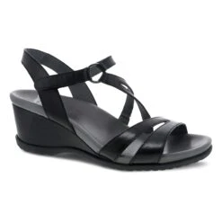 Footwear Outlet Store 7 Dansko Addyson Black Glazed Leather