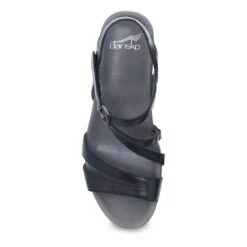 Dansko Addyson Black Glazed Leather -Footwear Outlet Store 1611500200 VIT