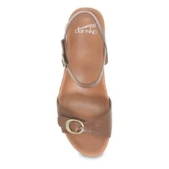Dansko Arielle Tan Glazed Leather -Footwear Outlet Store 1613151200 VIT