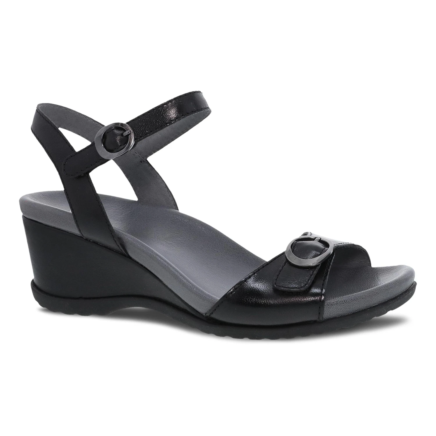 Dansko Arielle Black Glazed Leather 1 Dansko Arielle Black Glazed Leather