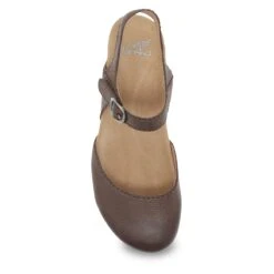 Dansko Tiffani Brown Milled Burnished -Footwear Outlet Store 1710531600 VIT