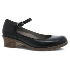 Dansko Deena Black Waterproof Tumbled