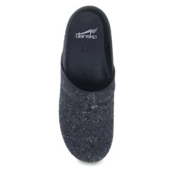 Dansko Professional Black Glitter -Footwear Outlet Store 306100202 VIT