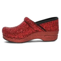 Dansko Professional Red Glitter -Footwear Outlet Store 306221094 SDL