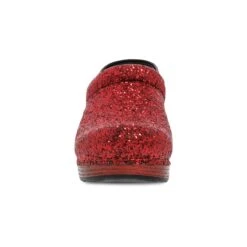 Dansko Professional Red Glitter -Footwear Outlet Store 306221094 VF1