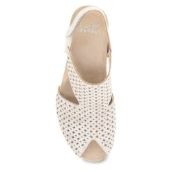 Dansko Teagan White Vintage Leather 10 Dansko Teagan White Vintage Leather -Footwear Outlet Store 3115011400 VIT