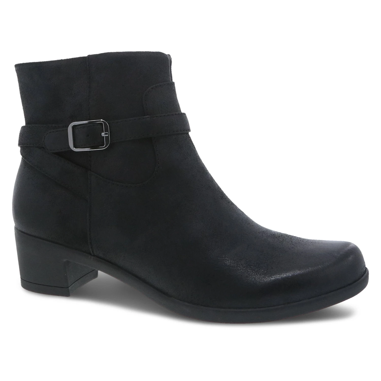 Dansko Cagney Black Burnished Suede 1 Dansko Cagney Black Burnished Suede