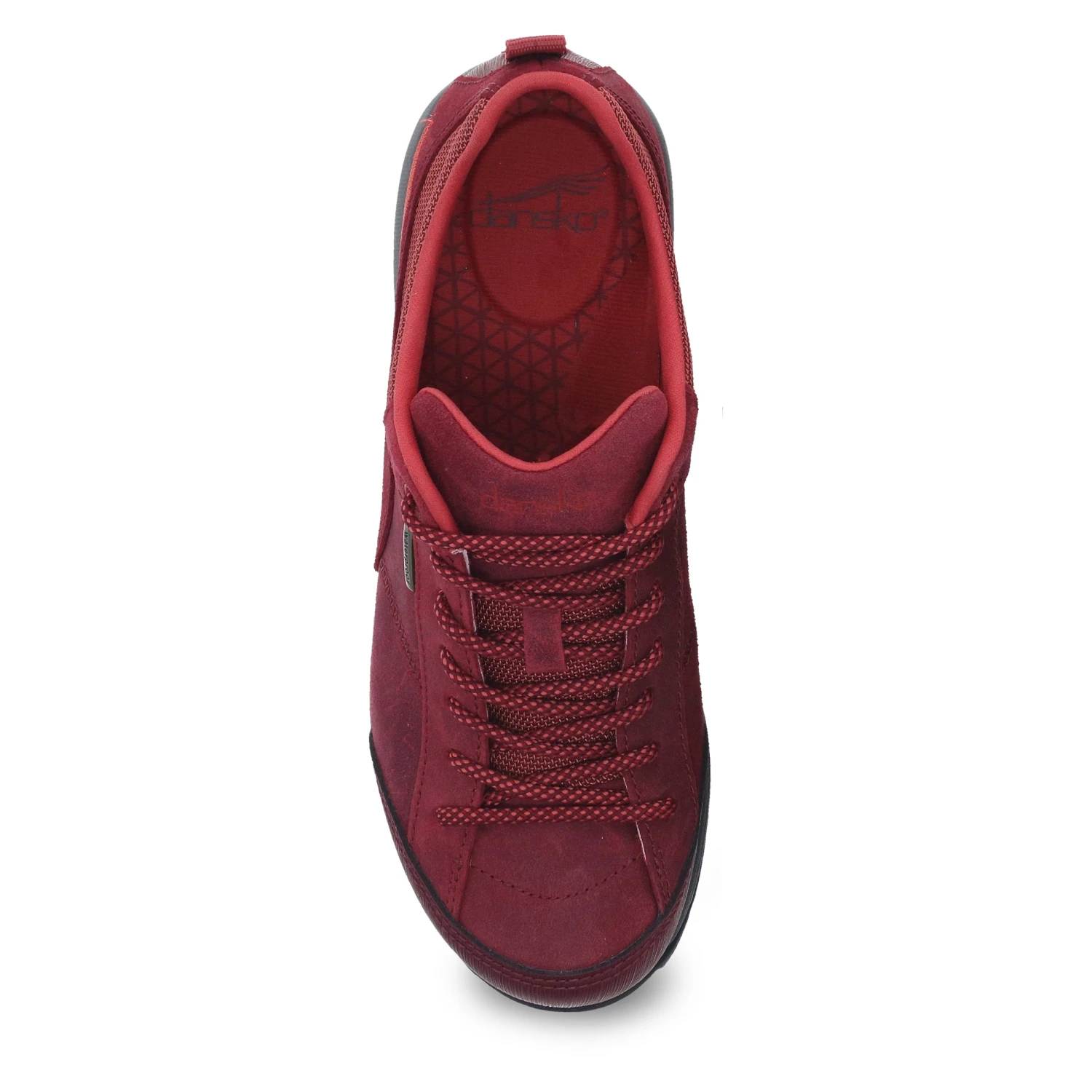 Dansko Paisley Red Burnished Suede 6 Dansko Paisley Red Burnished Suede - Image 6