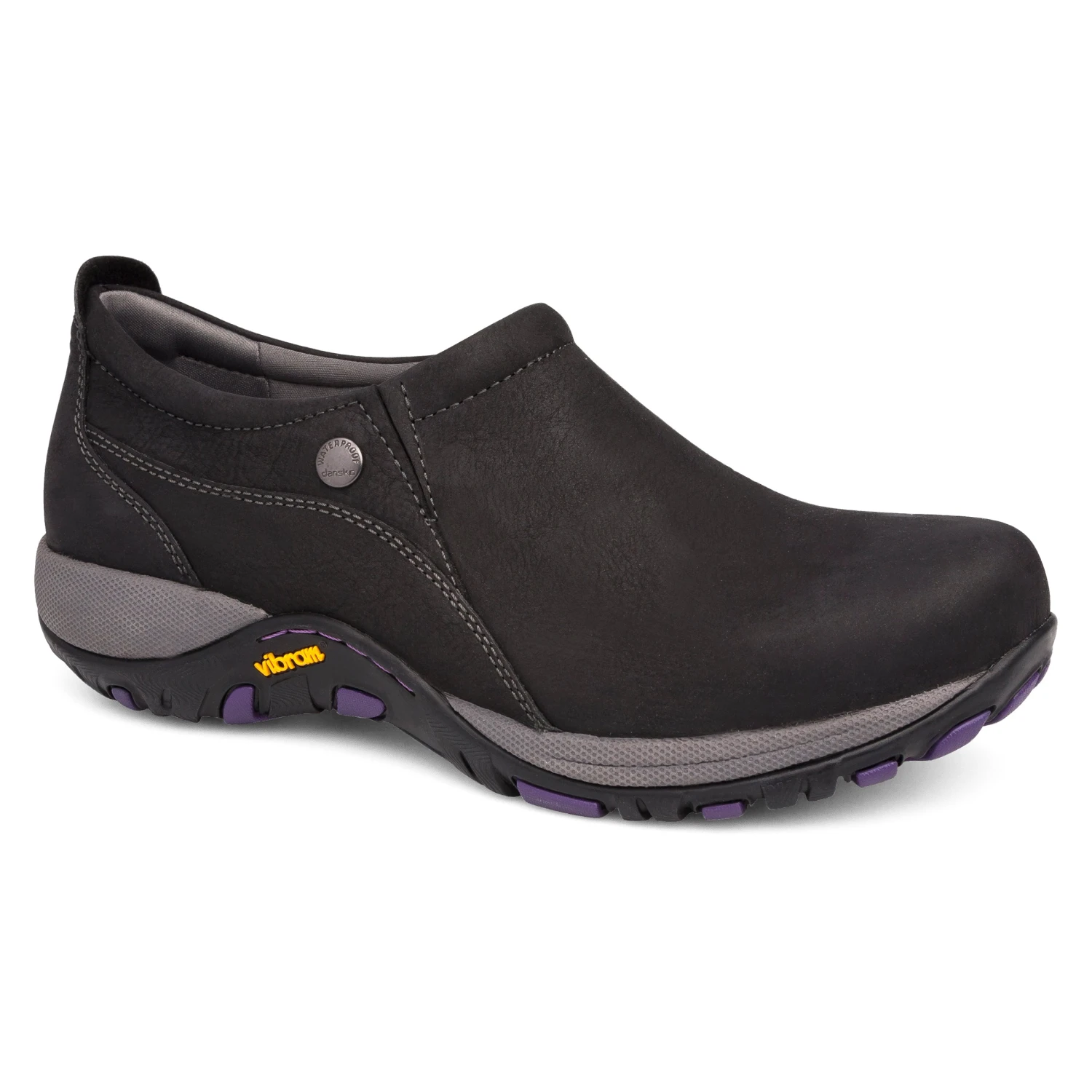Dansko Patti Black Milled Nubuck 1 Dansko Patti Black Milled Nubuck