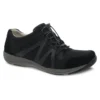 Dansko Henriette Wide Black/Black Suede