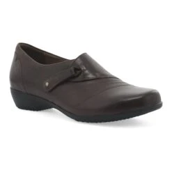 Dansko Franny Chocolate Burnished Calf