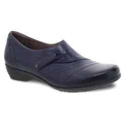 Dansko Franny Navy Burnished Calf
