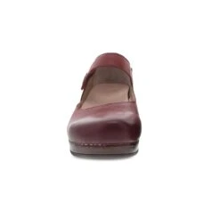 Dansko Beatrice Red Waxy Burnished -Footwear Outlet Store 9423227800 VF1