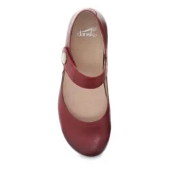 Dansko Beatrice Red Waxy Burnished -Footwear Outlet Store 9423227800 VIT