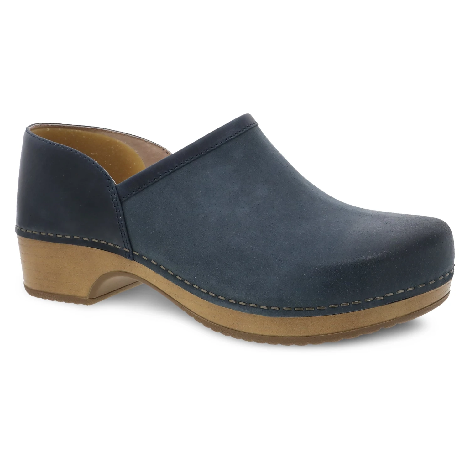 Dansko Brenna Navy Burnished Suede 1 Dansko Brenna Navy Burnished Suede