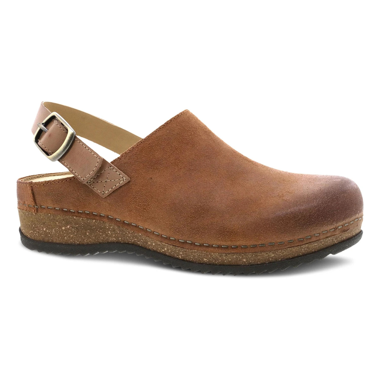 Dansko Merrin Tan Burnished Suede 1 Dansko Merrin Tan Burnished Suede