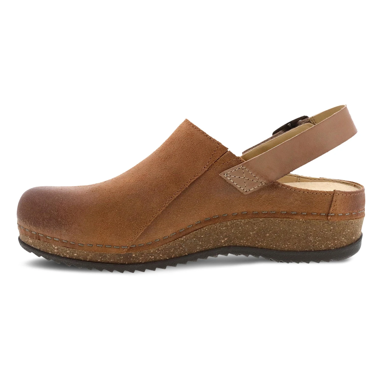 Dansko Merrin Tan Burnished Suede 2 Dansko Merrin Tan Burnished Suede - Image 2