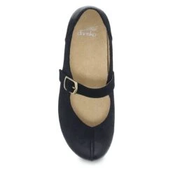 Dansko Mika Black Burnished Suede -Footwear Outlet Store 9606100200 VIT