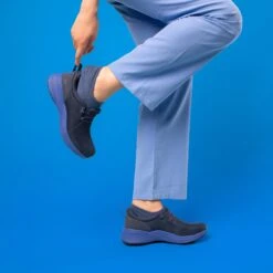 Dansko Marlee Navy Mesh -Footwear Outlet Store f23 ImgPDP MarleeBlue